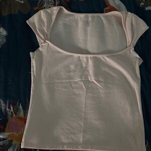 Brandy Melville 
Top pinkish taupe cream color